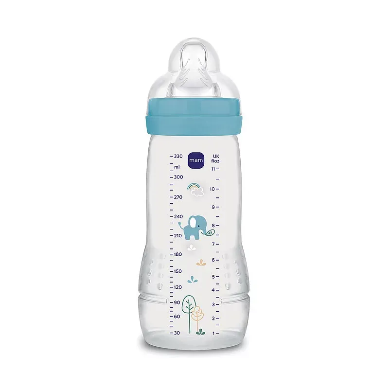 MAM Easy Active Biberon 2ème Âge Océan 330ml - Univers Pharmacie