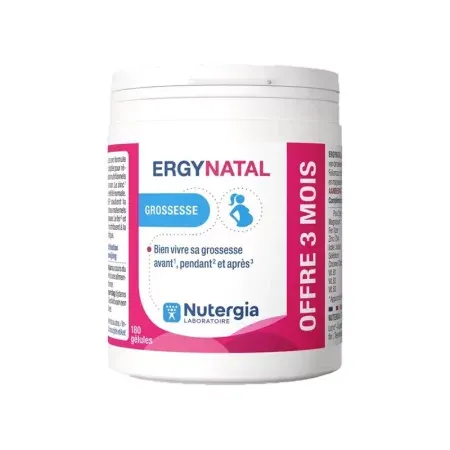Nutergia ErgyNatal 180 gélules - Univers Pharmacie