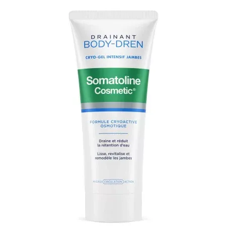 Somatoline Cosmetic Drainant Body-Dren Cryo-gel Intensif Jambes 200ml  - Univers Pharmacie
