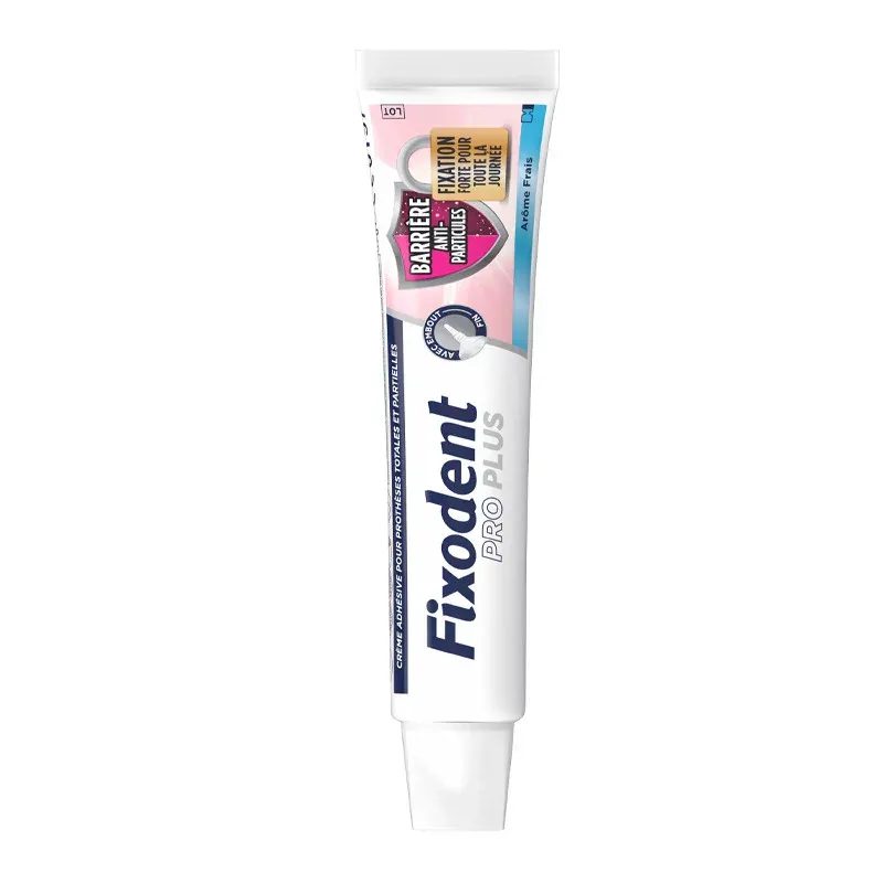 Fixodent Pro Plus Crème Adhésive pour Prothèse Dentaire 57g - Univers Pharmacie