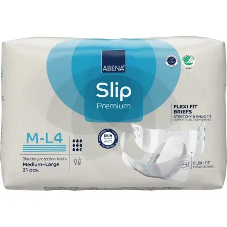 Abena Slip Premium Flexi Fit M-L4 Couches Élastique Adulte 8,5 gouttes 21pièces - Univers Pharmacie
