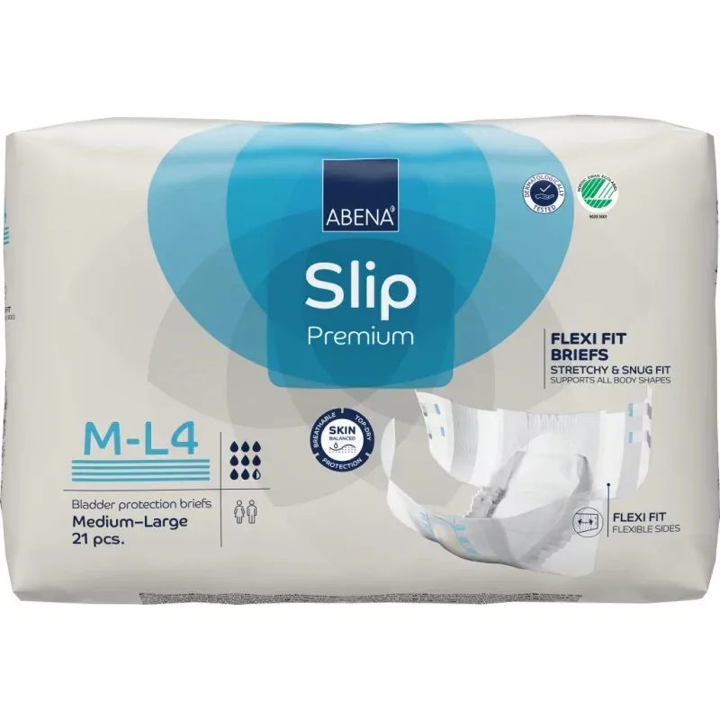 Abena Slip Premium Flexi Fit M-L4 Couches Élastique Adulte 8,5 gouttes 21pièces - Univers Pharmacie Abena Slip Premium Flexi Fit M-L4 Couches Élastique Adulte 8,5 gouttes 21pièces - Univers Pharmacie