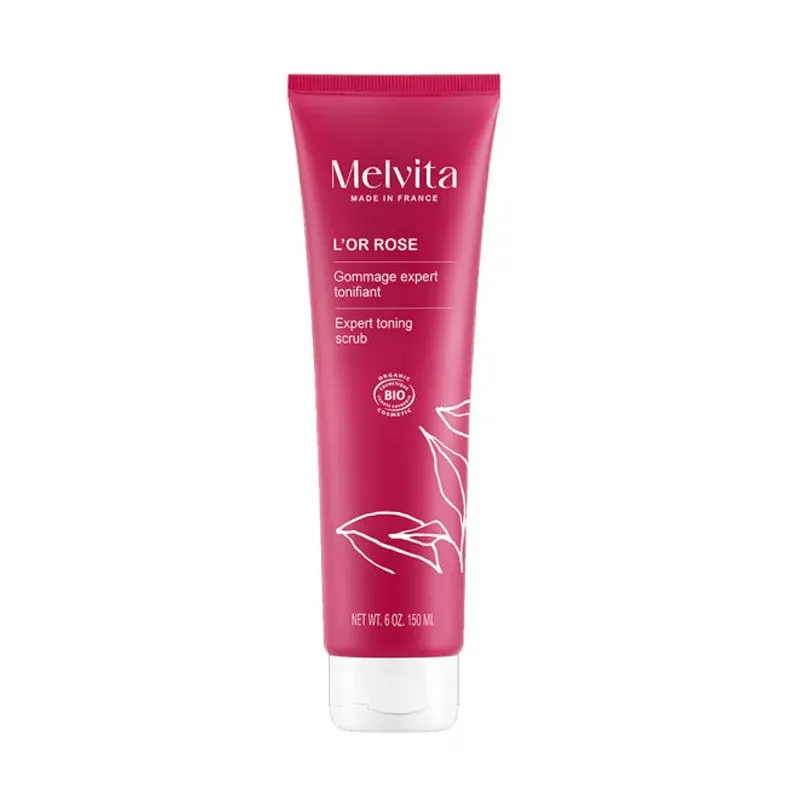 Melvita L'Or Rose Gommage Expert Tonifiant 150ml - Univers Pharmacie