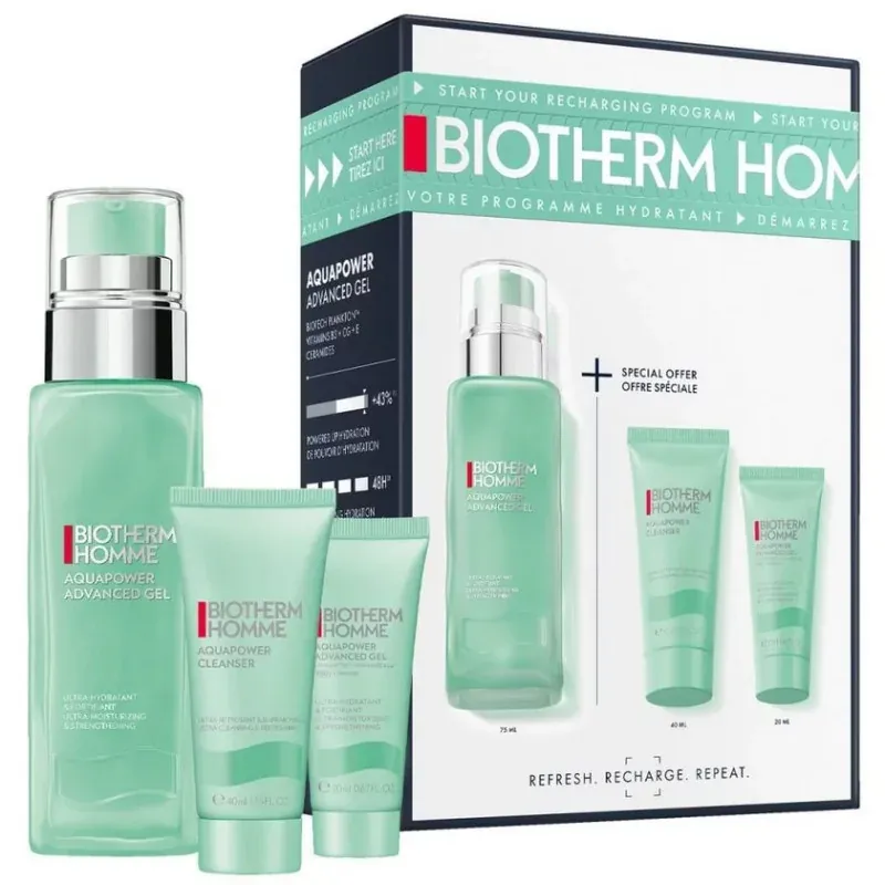 Biotherm Homme Coffret Aquapower Advanced - Univers Pharmacie Biotherm Homme Coffret Aquapower Advanced - Univers Pharmacie