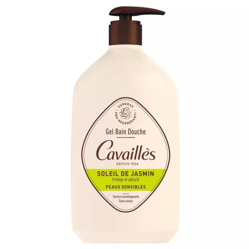Rogé Cavaillès Gel Bain Douche Soleil de Jasmin 1L - Univers Pharmacie
