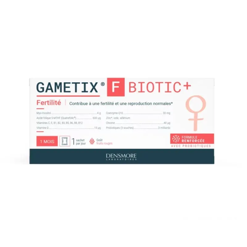 Gametix F Biotic+ 30 sachets - Univers Pharmacie