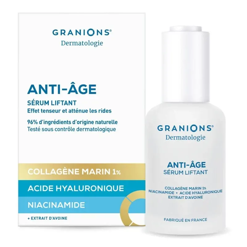 Granions Dermatologie Anti-âge Sérum Liftant 30ml - Univers Pharmacie