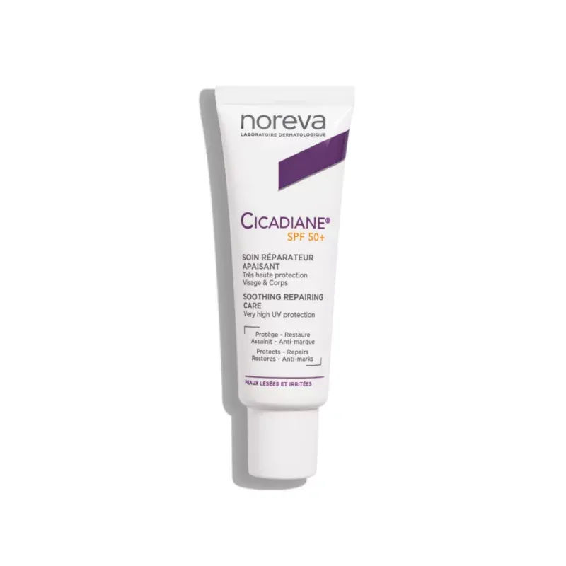 Noreva Cicadiane Soin Réparateur Apaisant SPF50+ 40ml - Univers Pharmacie