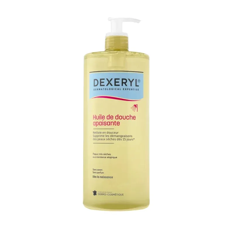Dexeryl Essentiel Huile de Douche Apaisante 1L - Univers Pharmacie