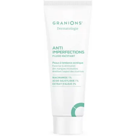 Granions Dermatologie Anti Imperfections Fluide Matifiant 40ml - Univers Pharmacie