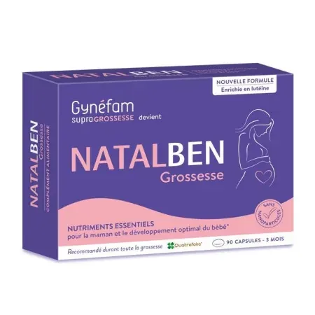 Natalben Grossesse 90 capsules - Univers Pharmacie