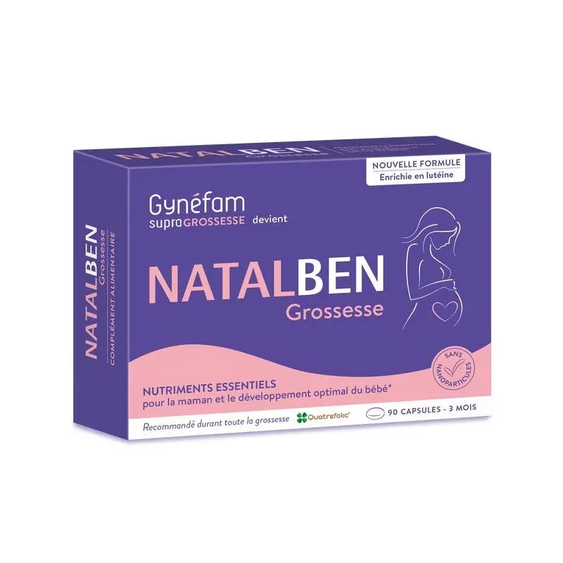 Natalben Grossesse 90 capsules - Univers Pharmacie Natalben Grossesse 90 capsules - Univers Pharmacie