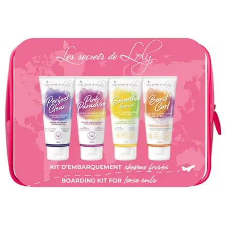 Les Secrets de Loly Kit d'Embarquement Cheveux Frisés - Univers Pharmacie
