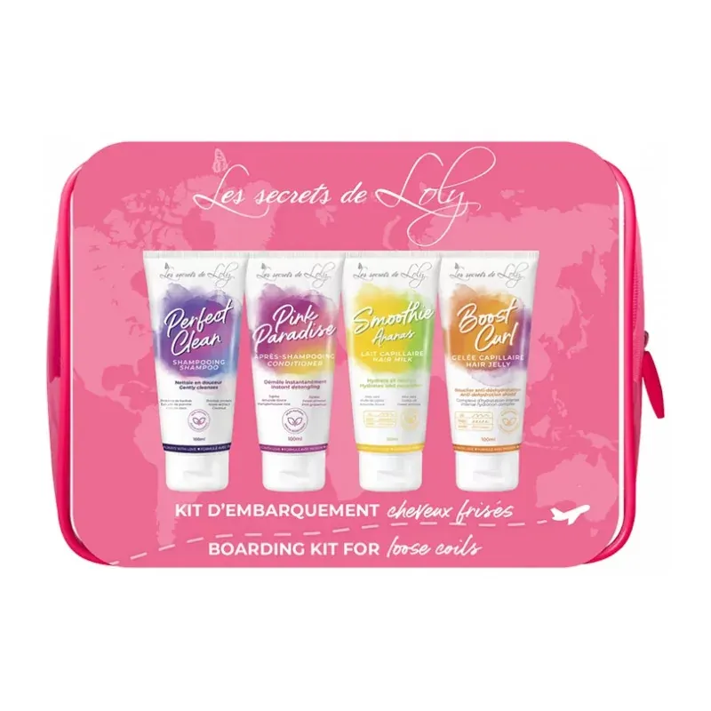 Les Secrets de Loly Kit d'Embarquement Cheveux Frisés - Univers Pharmacie