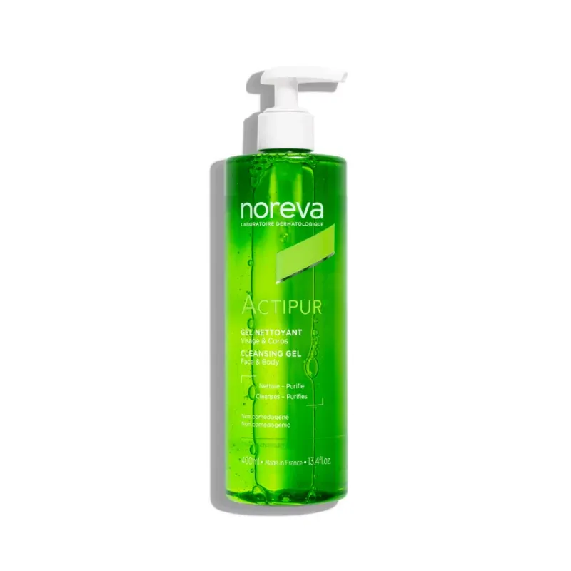 Noreva Actipur Gel Dermo-nettoyant 400ml - Univers Pharmacie