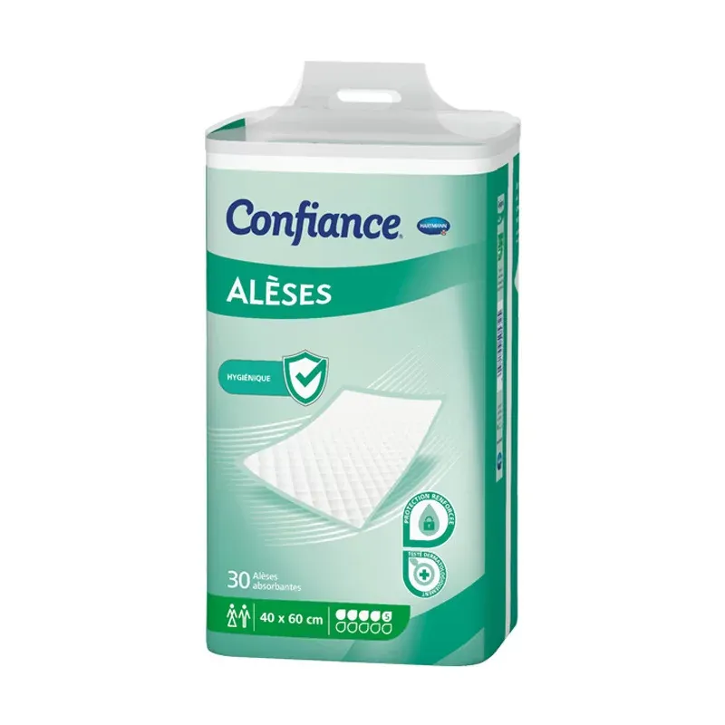 Hartmann Confiance Alèse Niveau 5 40X60cm X30 6 - Univers Pharmacie Hartmann Confiance Alèse Niveau 5 40X60cm X30 6 - Univers Pharmacie