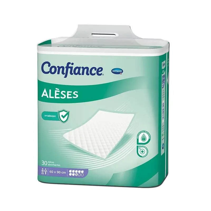Confiance Alèses 8 gouttes 60X90cm X30 - Univers Pharmacie