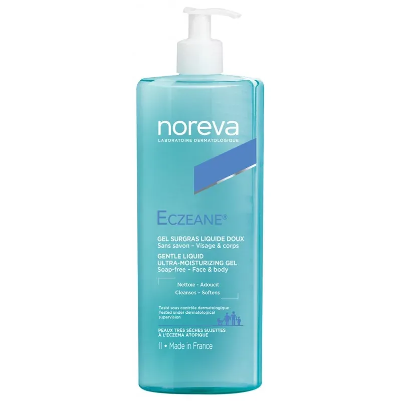 Noreva Eczeane Gel Surgras Liquide Doux 1L - Univers Pharmacie