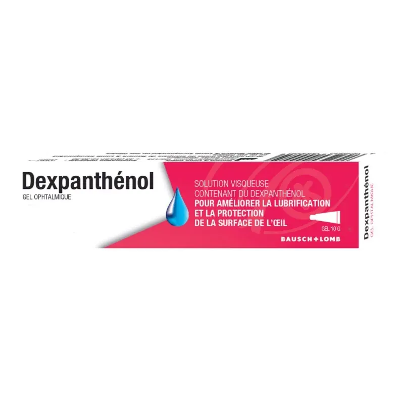 Dexpanthénol Gel Ophtalmique 10g - Univers Pharmacie