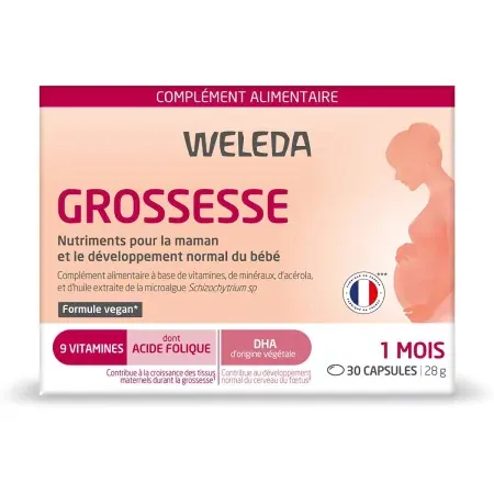 Weleda Grossesse 30 capsules - Univers Pharmacie