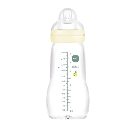 MAM Biberon en Verre 260ml - graduations