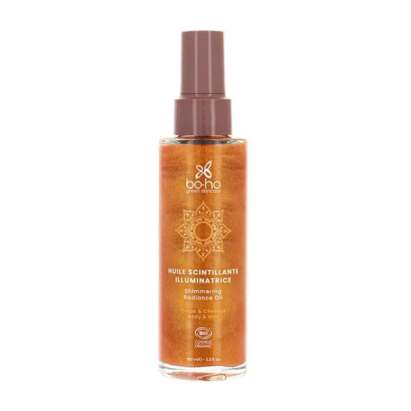 Boho Huile Scintillante Illuminatrice Bio 100ml - Univers Pharmacie