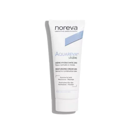 Noreva Aquareva Crème hydratante 24H Légère 40ml - Univers Pharmacie