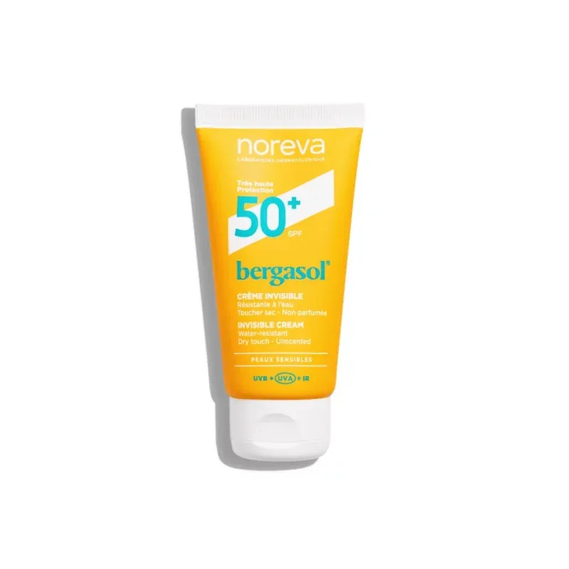 Noreva Bergasol SPF50+SPF Crème Invisible 50ml - Univers Pharmacie Noreva Bergasol SPF50+SPF Crème Invisible 50ml - Univers Pharmacie