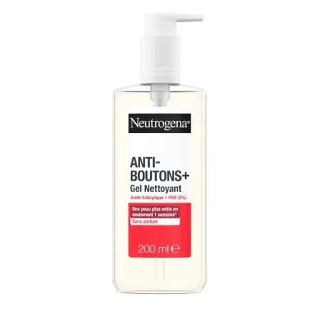 Neutrogena Anti-Boutons+ Gel Nettoyant 200ml - Univers Pharmacie