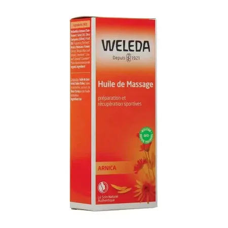 Weleda Arnica Huile de Massage 100ml - boite