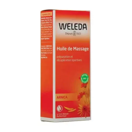 Weleda Arnica Huile de Massage 100ml - boite Weleda Arnica Huile de Massage 100ml - boite