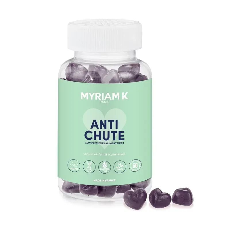 Myriam K Anti-Chute 60 gummies - Univers Pharmacie Myriam K Anti-Chute 60 gummies - Univers Pharmacie