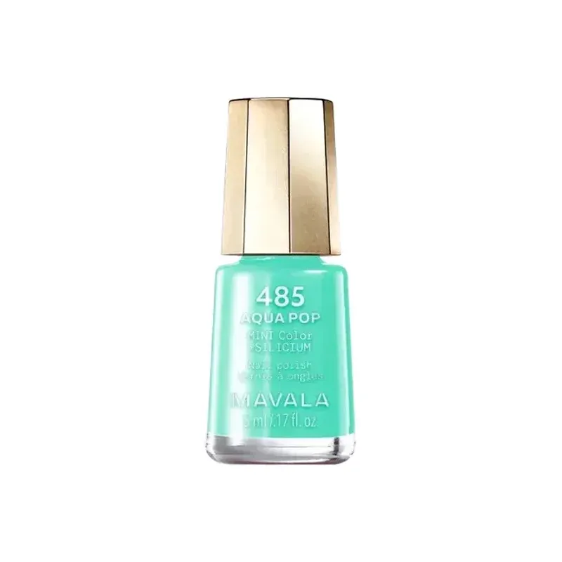 Mavala Mini Color +Silicium 485 Aqua Pop 5ml - Univers Pharmacie Mavala Mini Color +Silicium 485 Aqua Pop 5ml - Univers Pharmacie