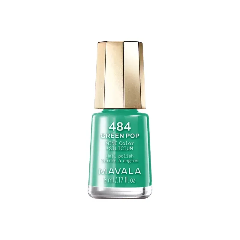 Mavala Mini Color +Silicium 484 Green Pop 5ml - Univers Pharmacie