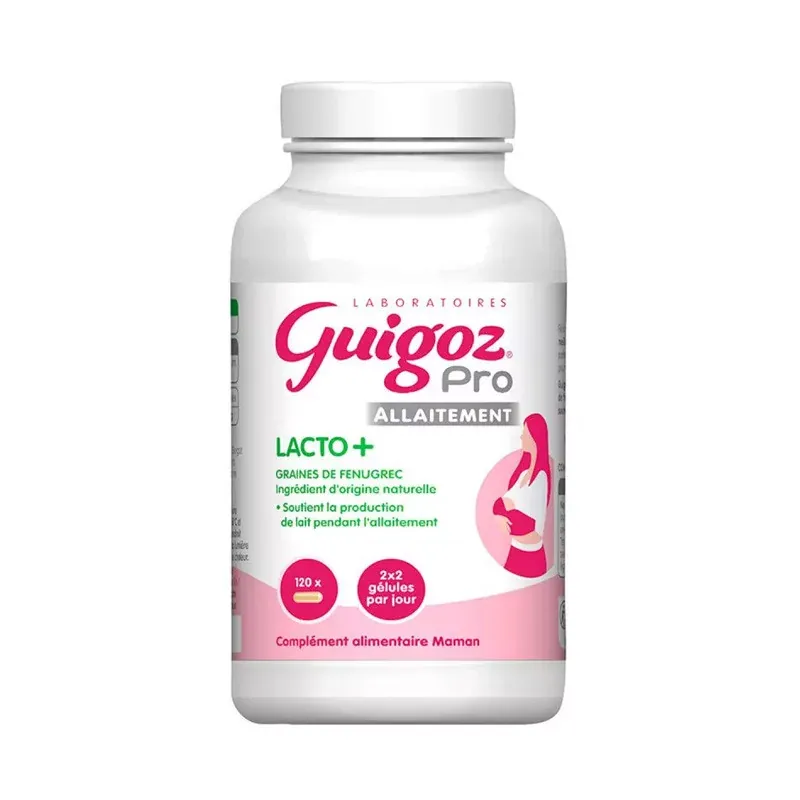 Guigoz Pro Lacto+ Allaitement 120 gélules - Univers Pharmacie Guigoz Pro Lacto+ Allaitement 120 gélules - Univers Pharmacie