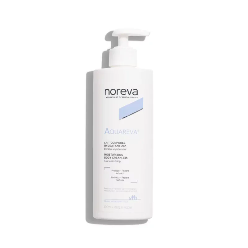 Noreva Aquareva Lait Corporel Hydratant 24H 400ml - Univers Pharmacie