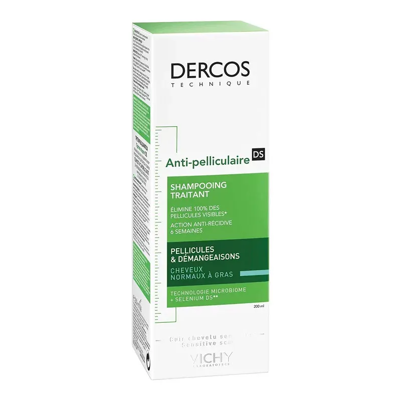 Dercos Anti-pelliculaire DS Shampooing Traitant 200ml - Univers Pharmacie