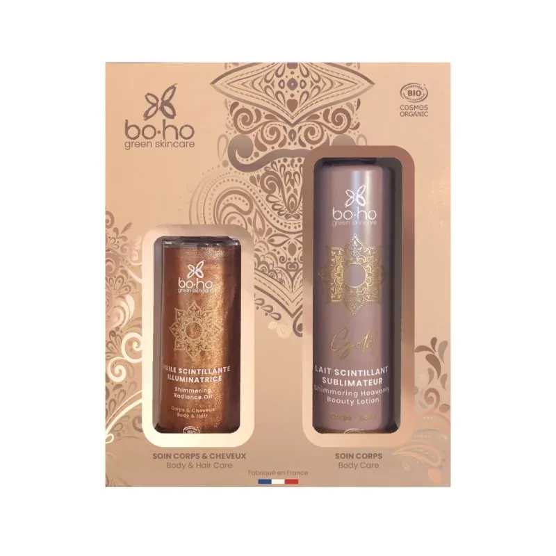 Boho Rituel de Soin Doré Coffret - Univers Pharmacie