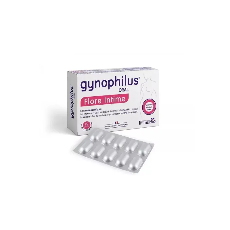 Gynophilus Oral Flore Intime 20 gélules - Univers Pharmacie