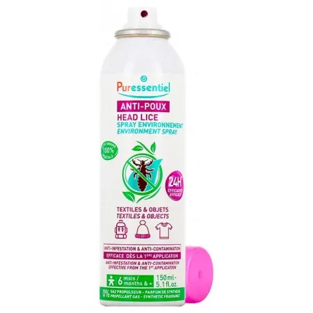 Puressentiel Anti-poux Spray Environnement 150ml - Univers Pharmacie