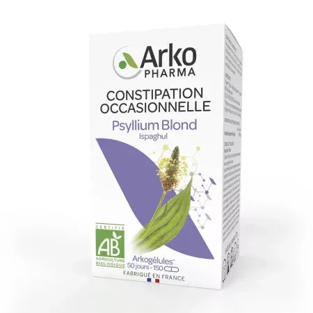 Arkopharma Arkogélules Constipation Occasionnelle Psyllium Blond Bio 45 gélules - Univers Pharmacie