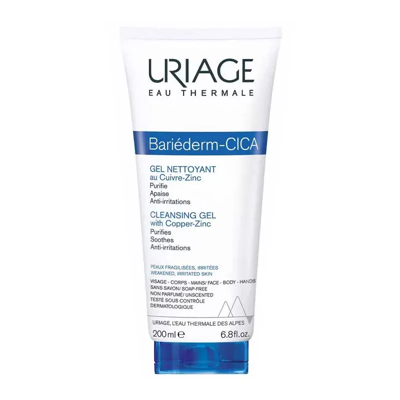 Uriage Bariéderm CICA Gel Nettoyant 200ml - Univers Pharmacie Uriage Bariéderm CICA Gel Nettoyant 200ml - Univers Pharmacie