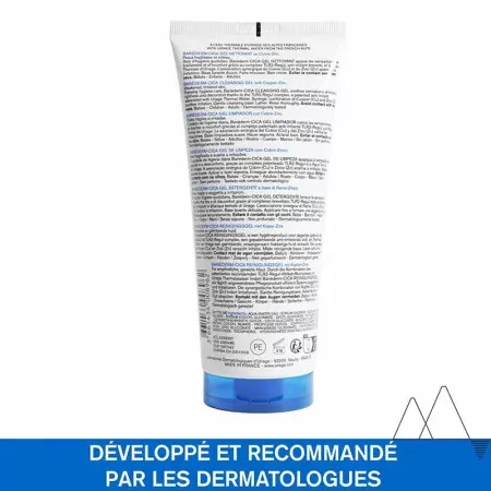 Uriage Bariéderm CICA Gel Nettoyant 200ml - Dos du tube