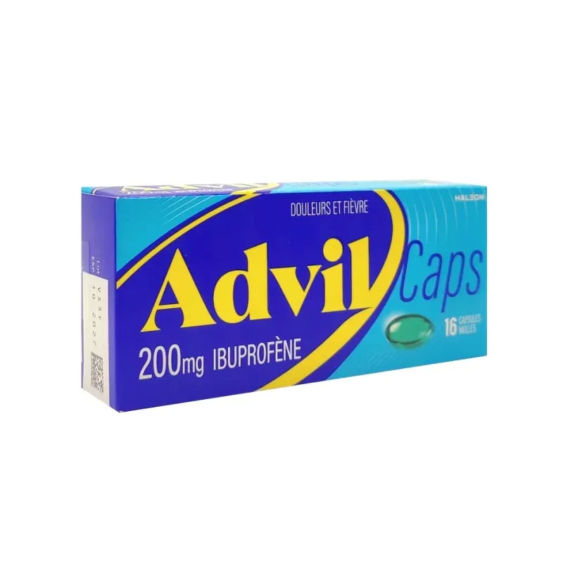 AdvilCaps 200mg 16 capsules - Univers Pharmacie