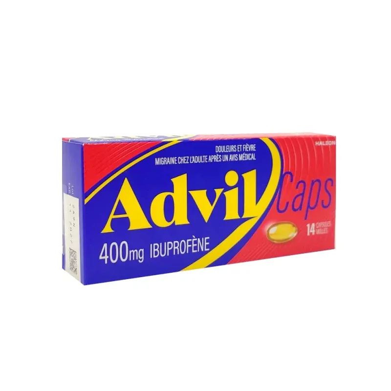 AdvilCaps 400mg 14 capsules