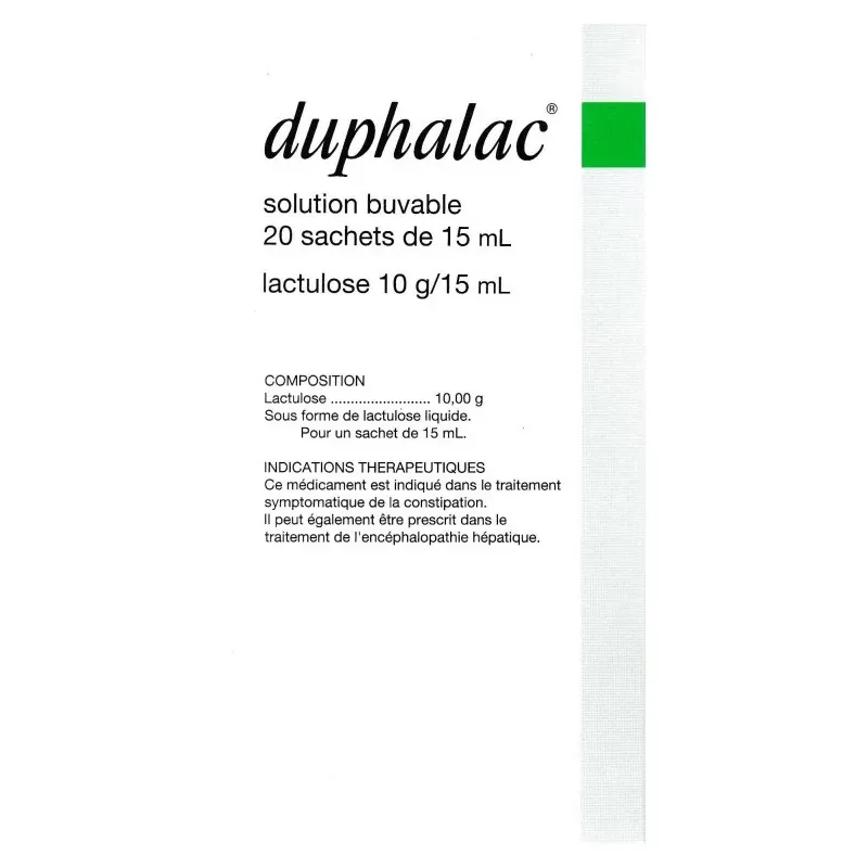 Duphalac Solution Buvable 20 sachets - Univers Pharmacie Duphalac Solution Buvable 20 sachets - Univers Pharmacie