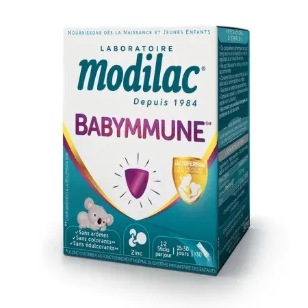 Modilac Babymmune 20 sticks - Univers Pharmacie
