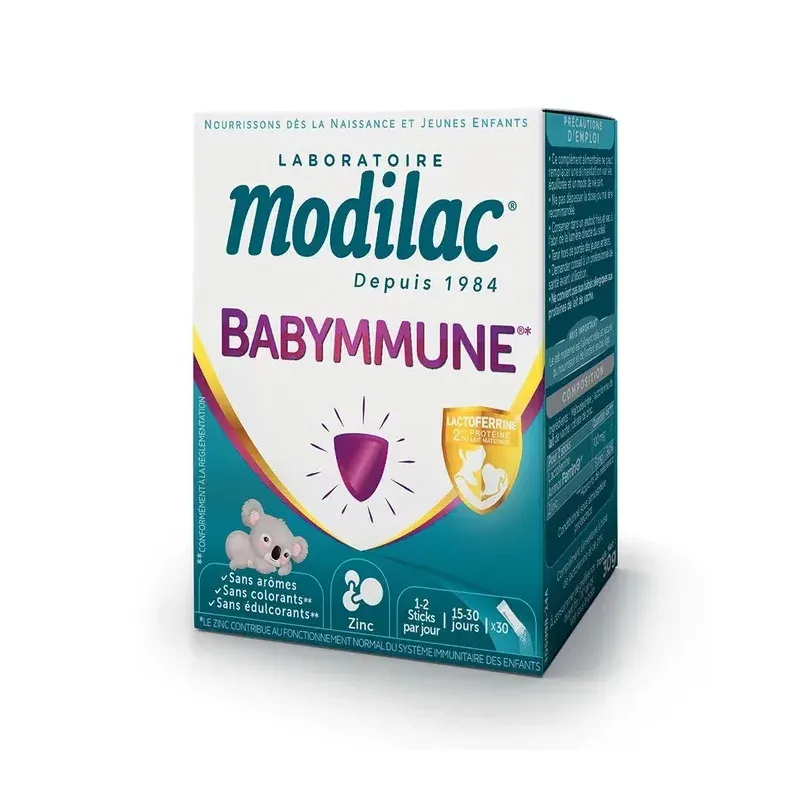 Modilac Babymmune 20 sticks - Univers Pharmacie