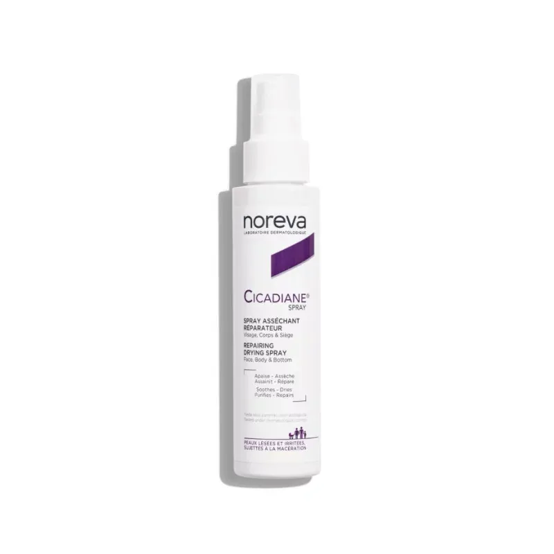 Noreva Cicadiane Spray Asséchant Réparateur 100ml - Univers Pharmacie Noreva Cicadiane Spray Asséchant Réparateur 100ml - Univers Pharmacie