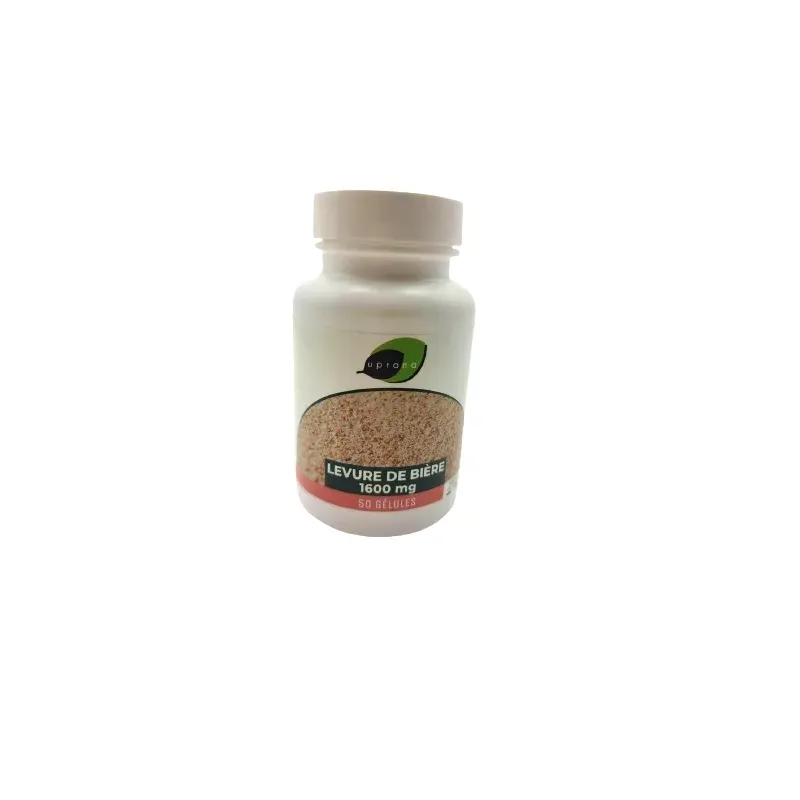 Uprana Levure de Bière 1600mg 50 gélules - Univers Pharmacie